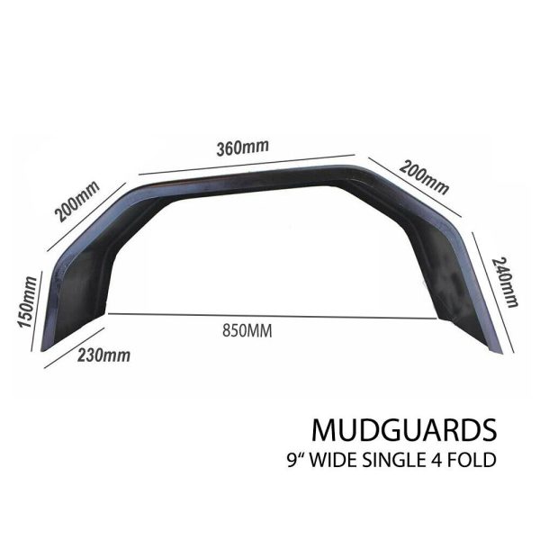 Pair Check Plate Trailer Steel Mudguard1.jpg