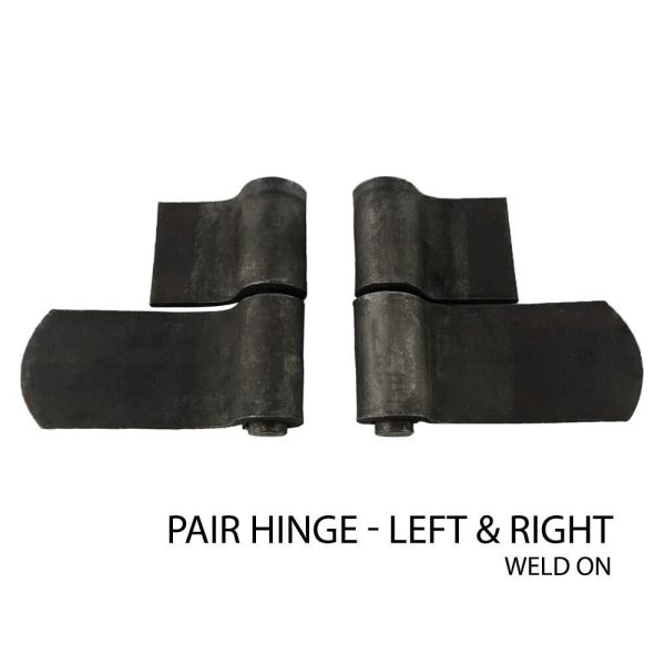 Pair Gate Hinge Weld on Weldable Left Right Door Trailer UTE Truck.jpg