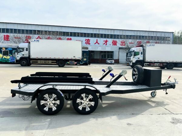 Double motorboat trailer - Image 3