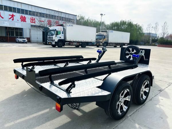 Double motorboat trailer - Image 5