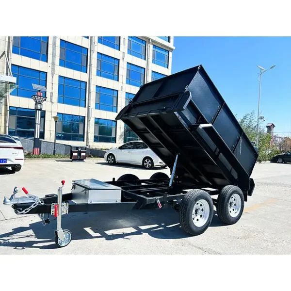 8x5 Two-Axle Hydraulic Dump Cage Trailer – 4000kg Rated - Image 4