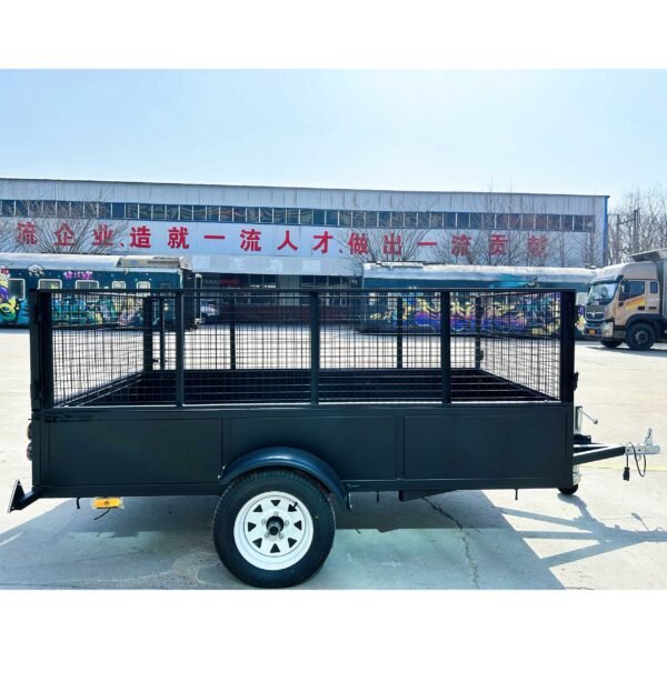10x5 Single Axle Cage Trailer – Black Finish, 4000kg Rated - Image 5