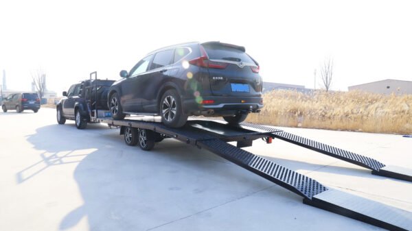 Hydraulic Lift Car Trailer - Image 2