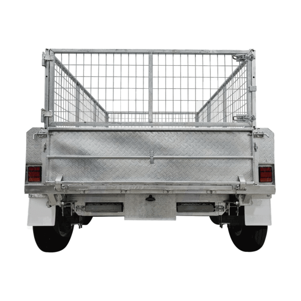 Single Axle Hydraulic Dump Fence Trailer - Image 3