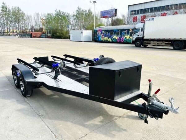Double motorboat trailer - Image 2