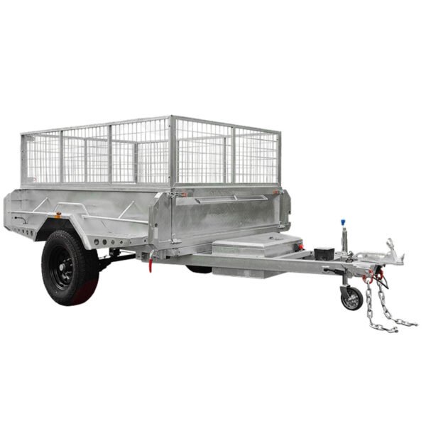 Single Axle Hydraulic Dump Fence Trailer - Image 4