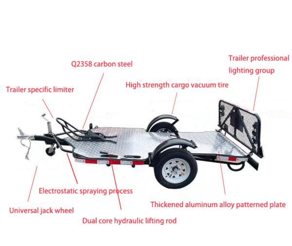 Single Motorcycle Trailer - Image 3