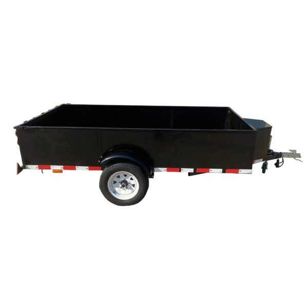 750kg Tandem Trailer – Fully Welded, Step-Up Sides, Checker Plate Finish - Image 3