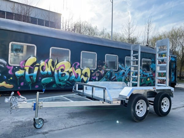 8x5 Box Trailer with Cage – 2000kg ATM - Image 4