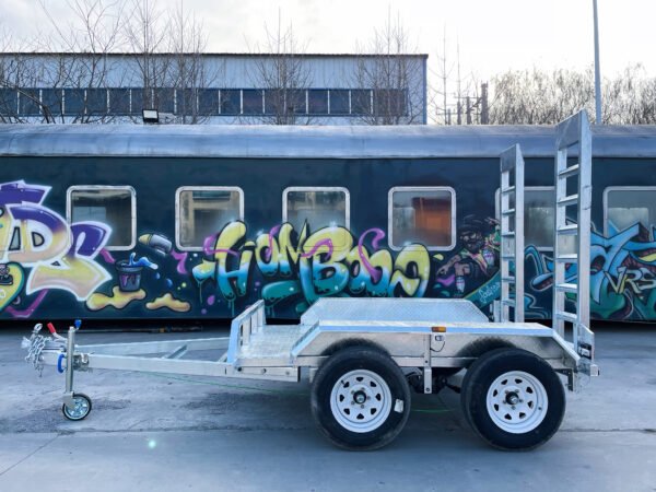 8x5 Box Trailer with Cage – 2000kg ATM - Image 5